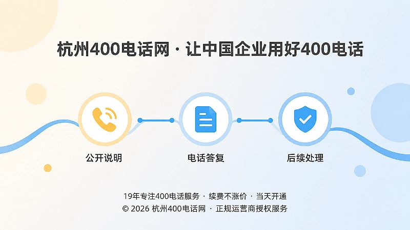 公开说明、电话答复、后续处理时间线图